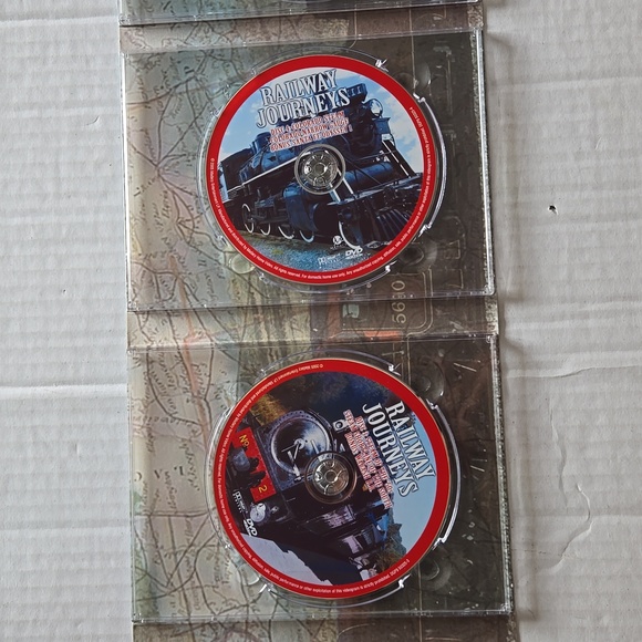 Railways Journeys The Vanishing Age of Steam Engine 5-Disc DVDs Tin Box Set - Picture 8 of 15